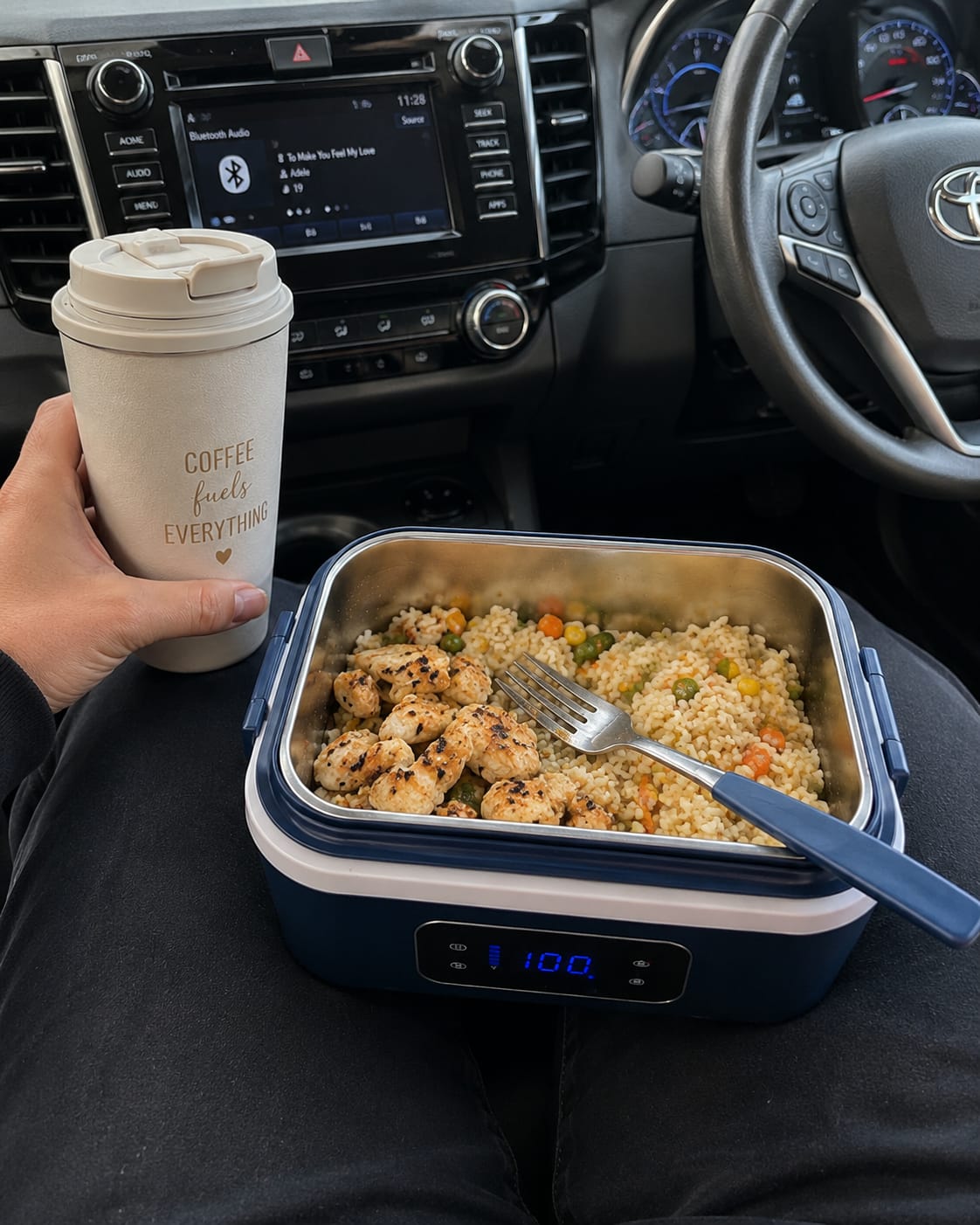 Customer photo review of SnapHeatEat™ Electric Lunch Box