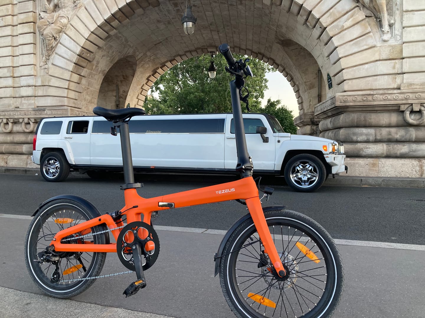 Customer photo review of Tezeus Swift Mudguards