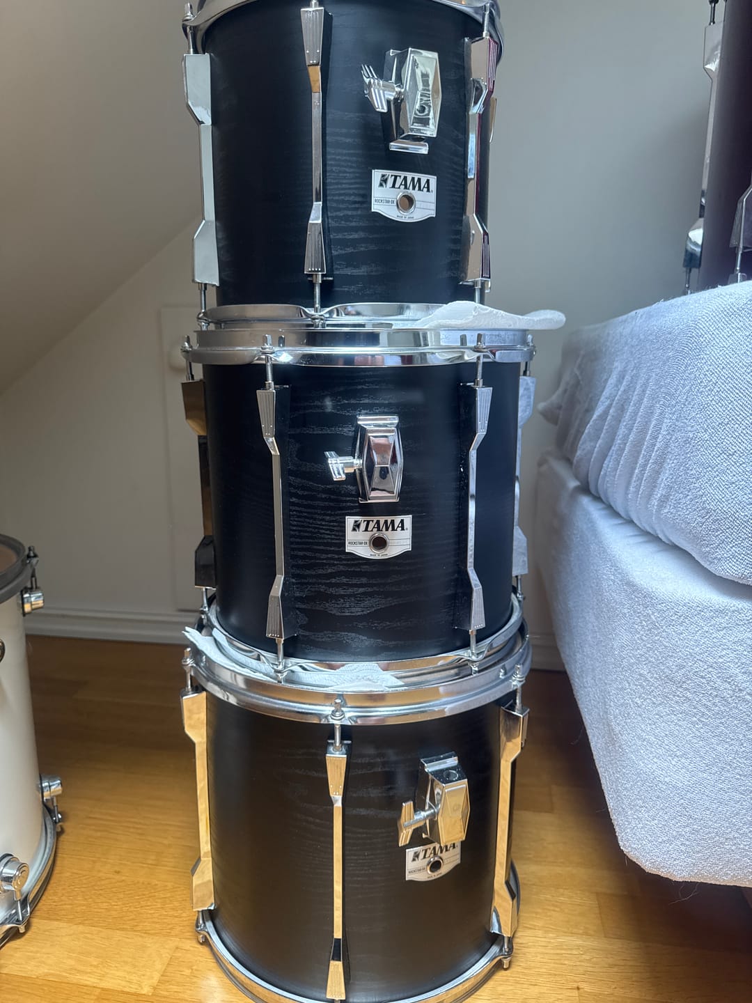 Customer photo review of Treverk sort matt kontaktplast