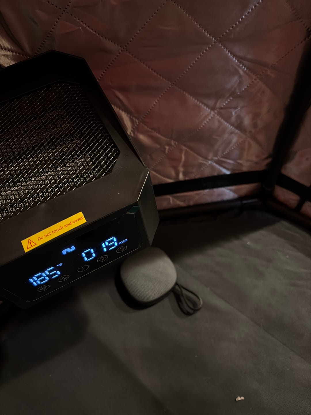 Customer photo review of Sauna Speaker