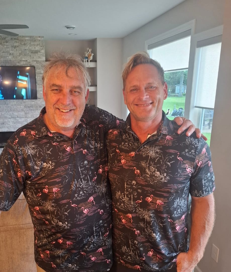 Customer photo review of Flamingrove Men's Polo