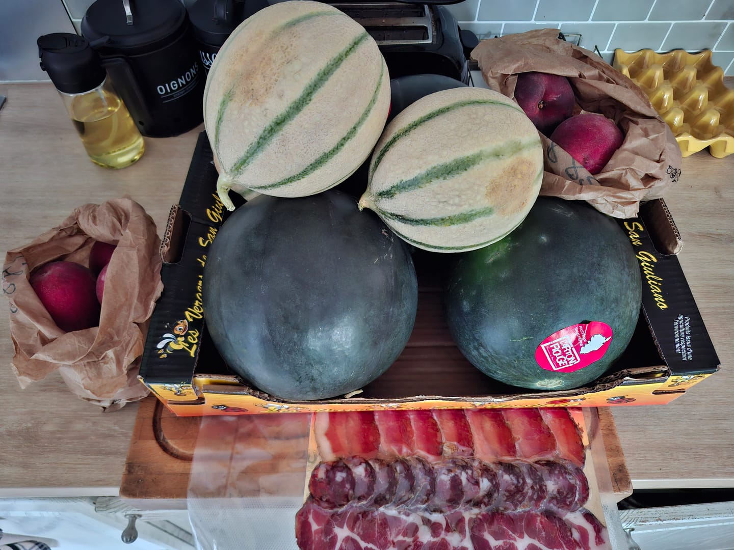 Customer photo review of Pastèques de Corse - Lot de 3