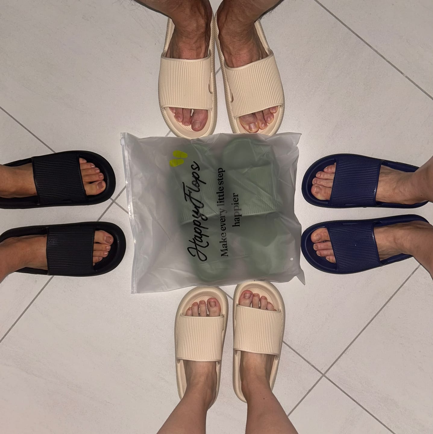 Customer photo review of HappyFlops Original