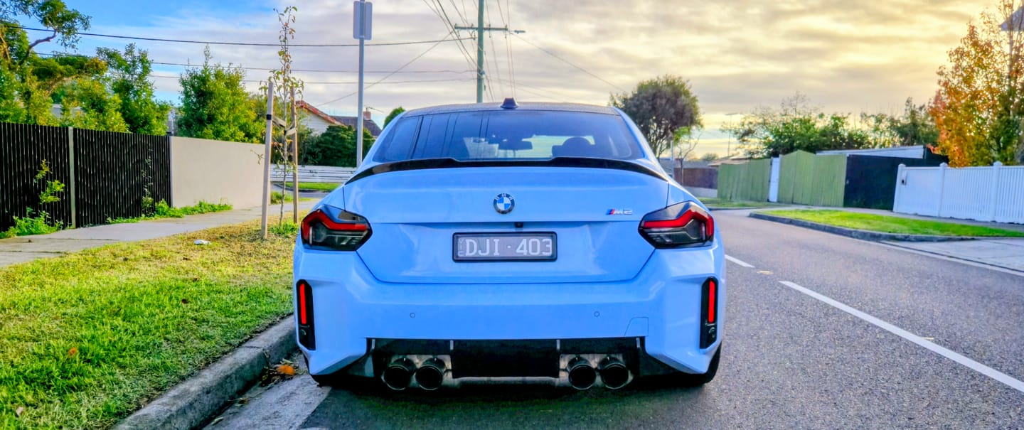 Customer photo review of Sooqoo Pre Pregged Dry Carbon Fiber Spoiler for BMW 2 Series Coupe G42 2021+ / M2 G87 2023+