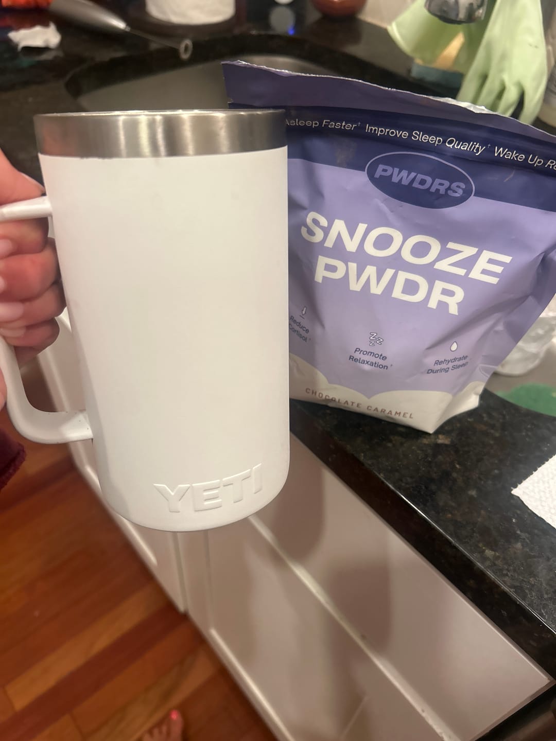 Customer photo review of SNOOZE PWDR