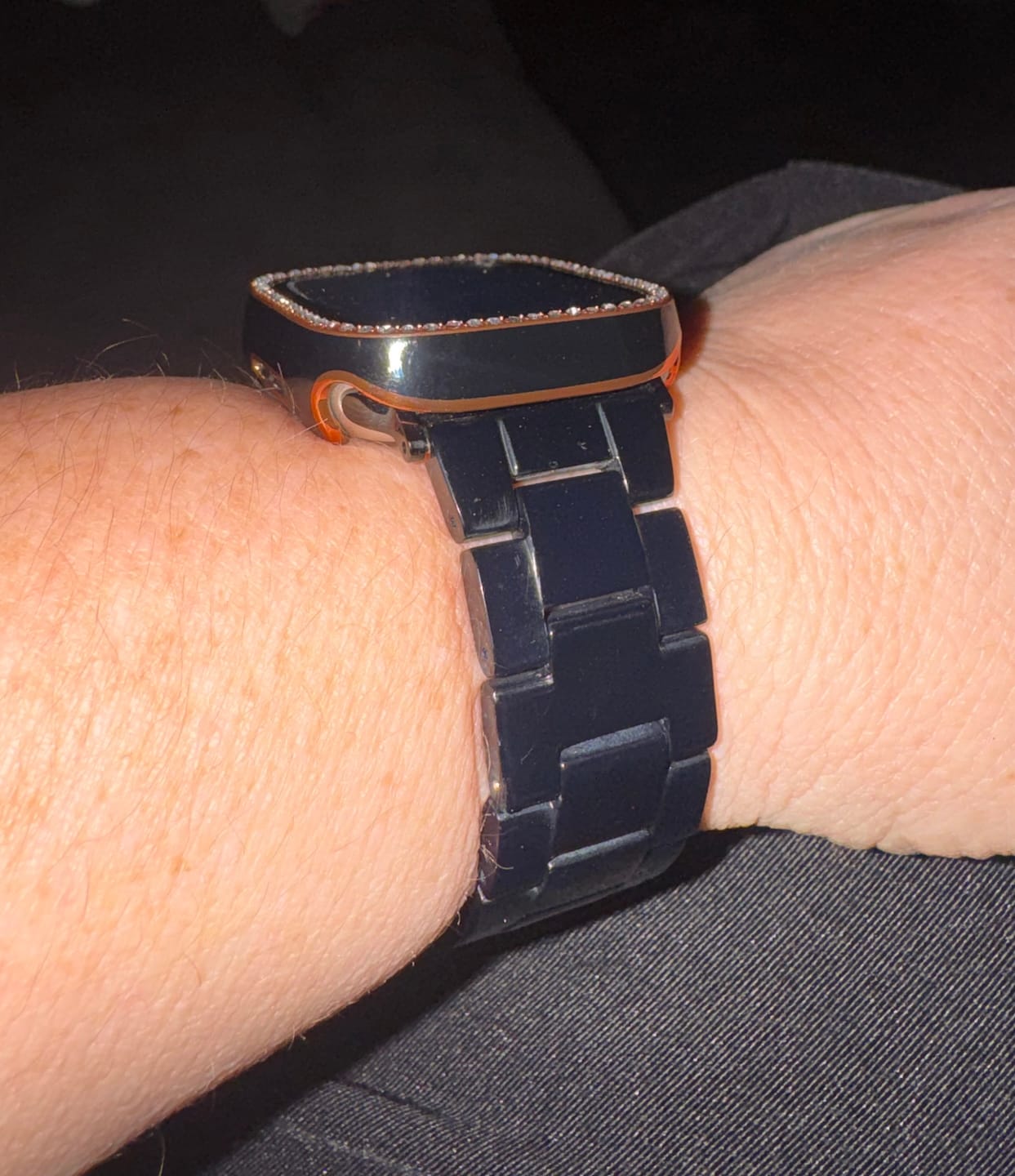 Customer photo review of Perla Ceramic Strap