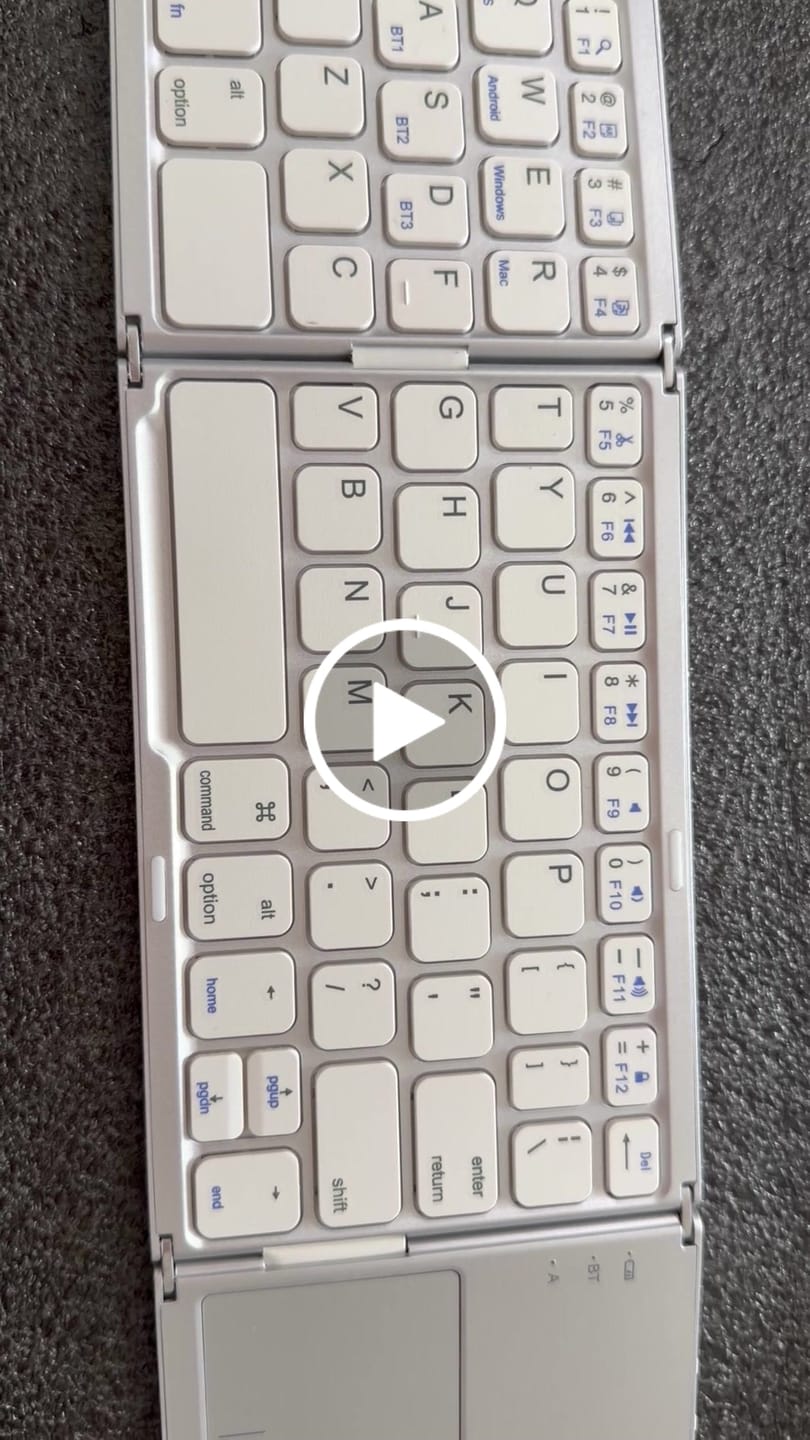 Customer video review of KeyFold Mini
