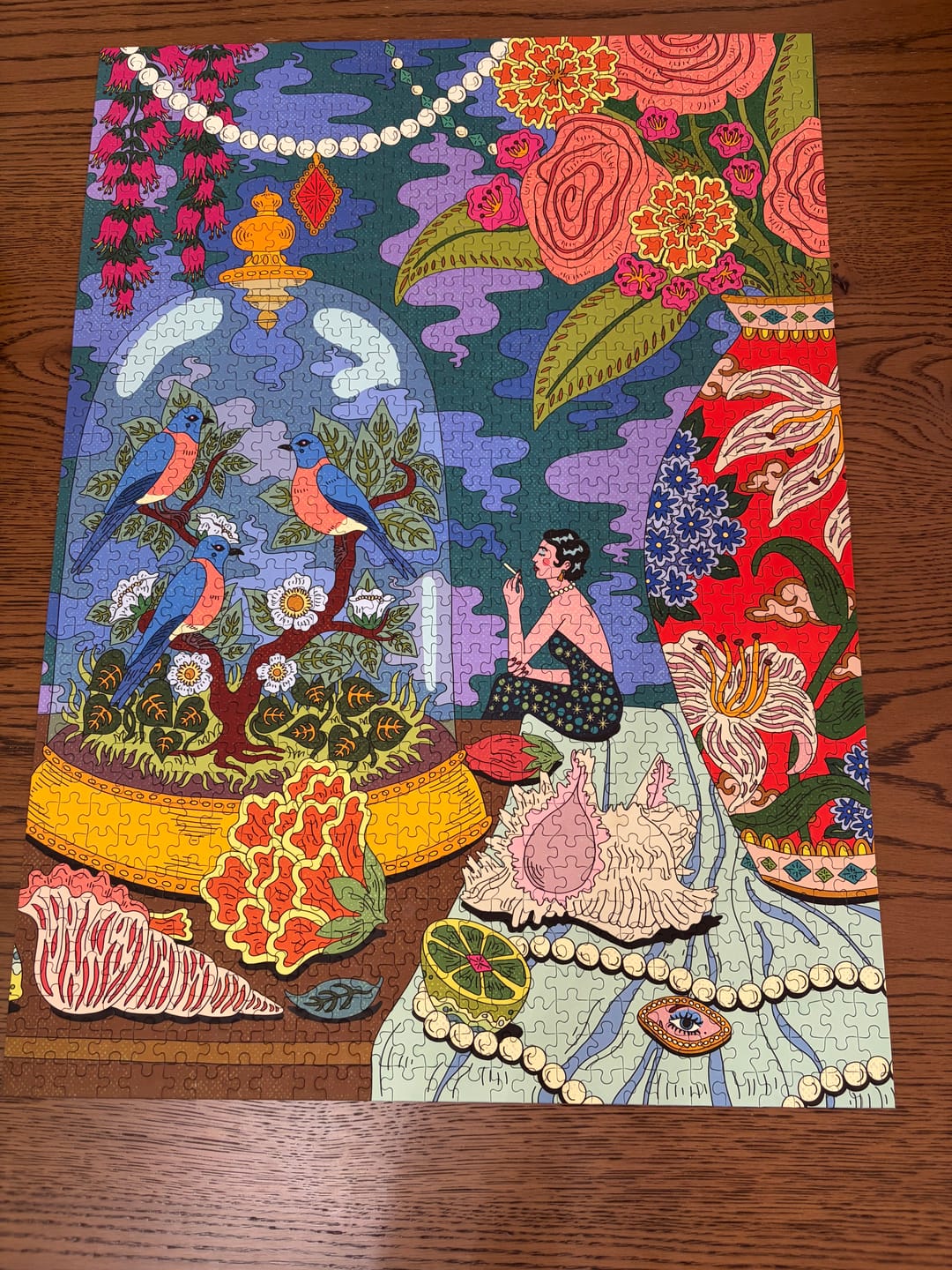 Customer photo review of Sunday Morning | 1000 Piece Puzzle