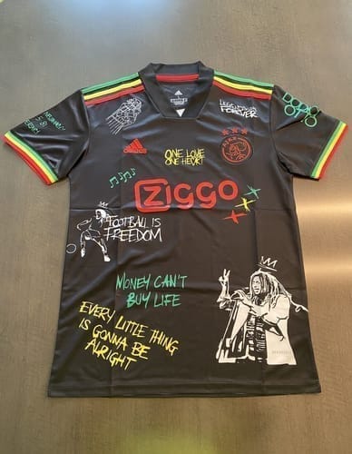 Customer photo review of Ajax Bob Marley Special Edition Shirt