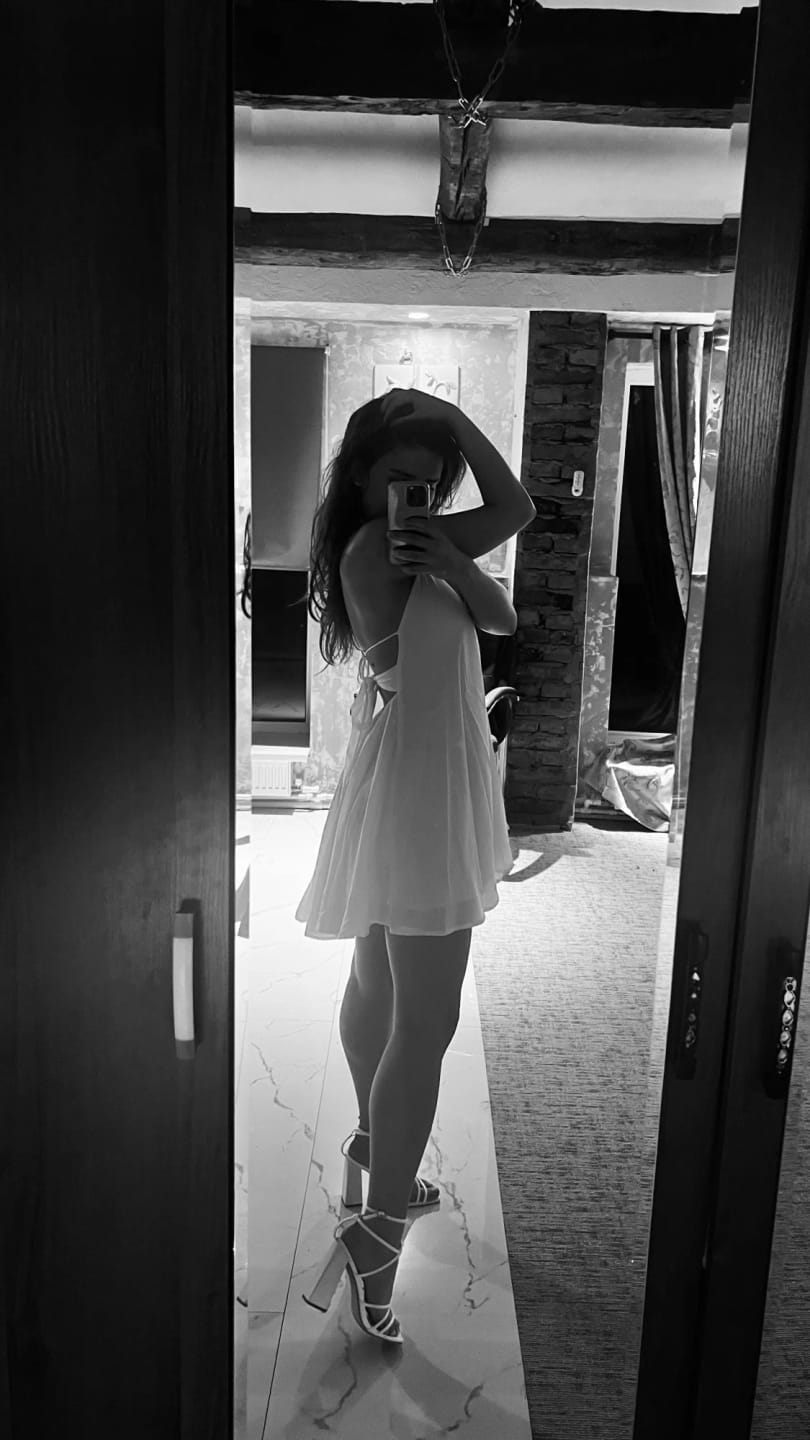 Customer photo review of Sophie Halter Mini Dress