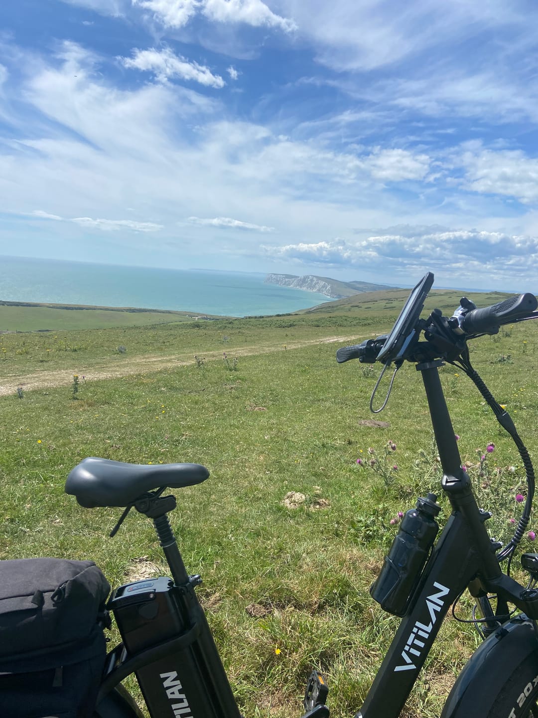 Customer photo review of U7 Step-thru Foldable Fat Tire Electric Bike