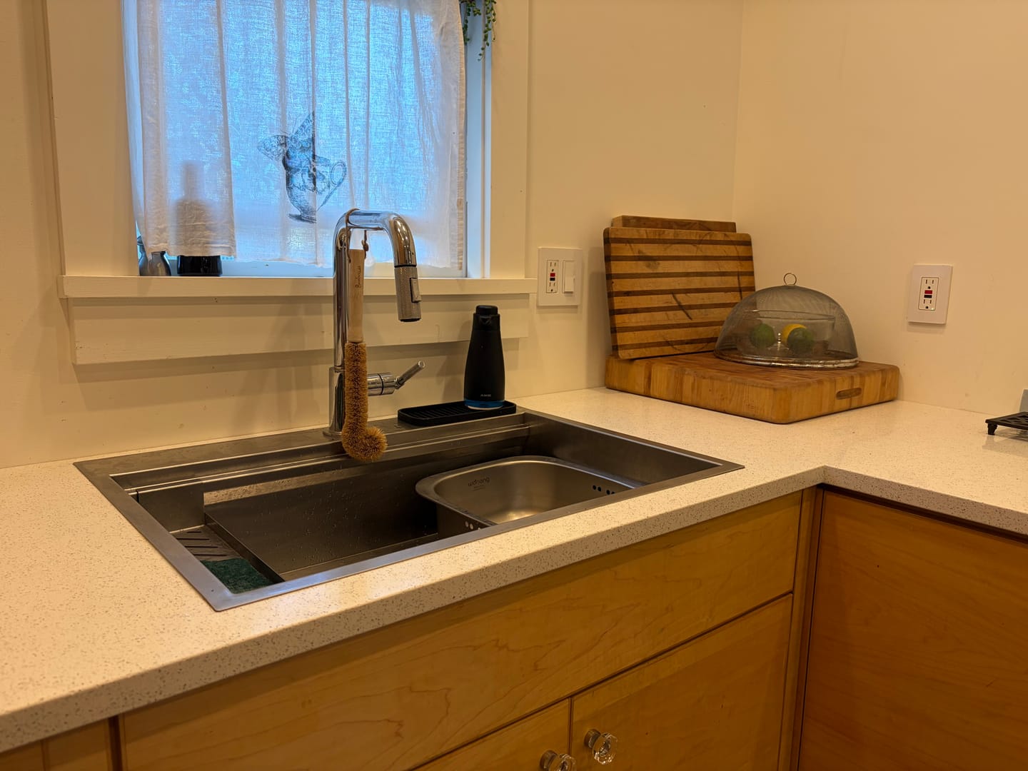 Customer photo review of Legacy Sink  - Stainless Steel