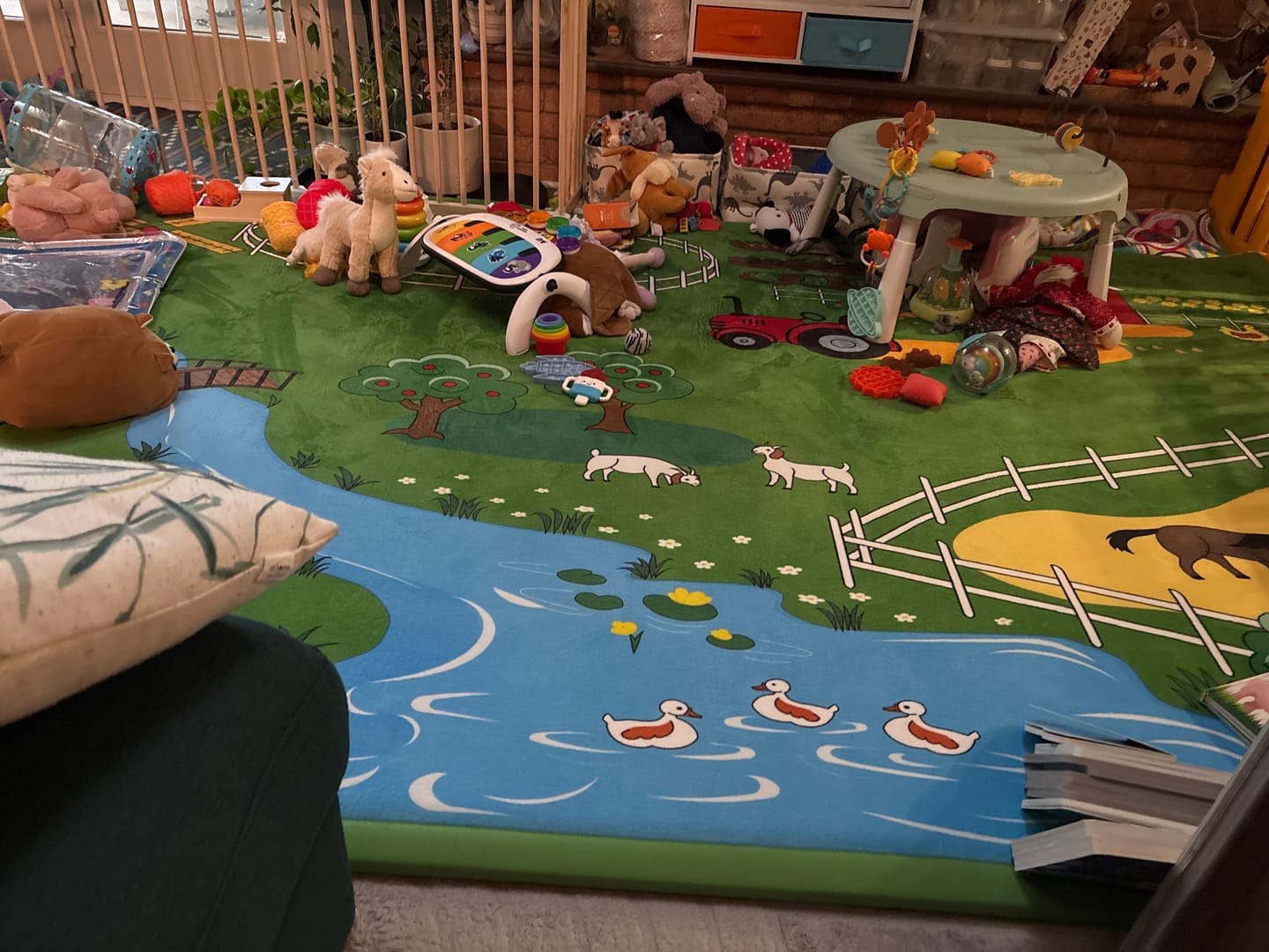 Customer photo review of Relax Mat - 1.4" Thick Soft Foam Play Mat