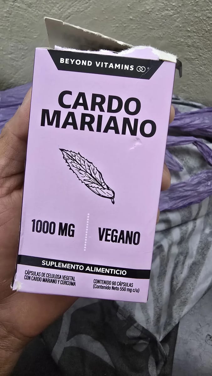 Customer photo review of Cardo Mariano - 60 cápsulas