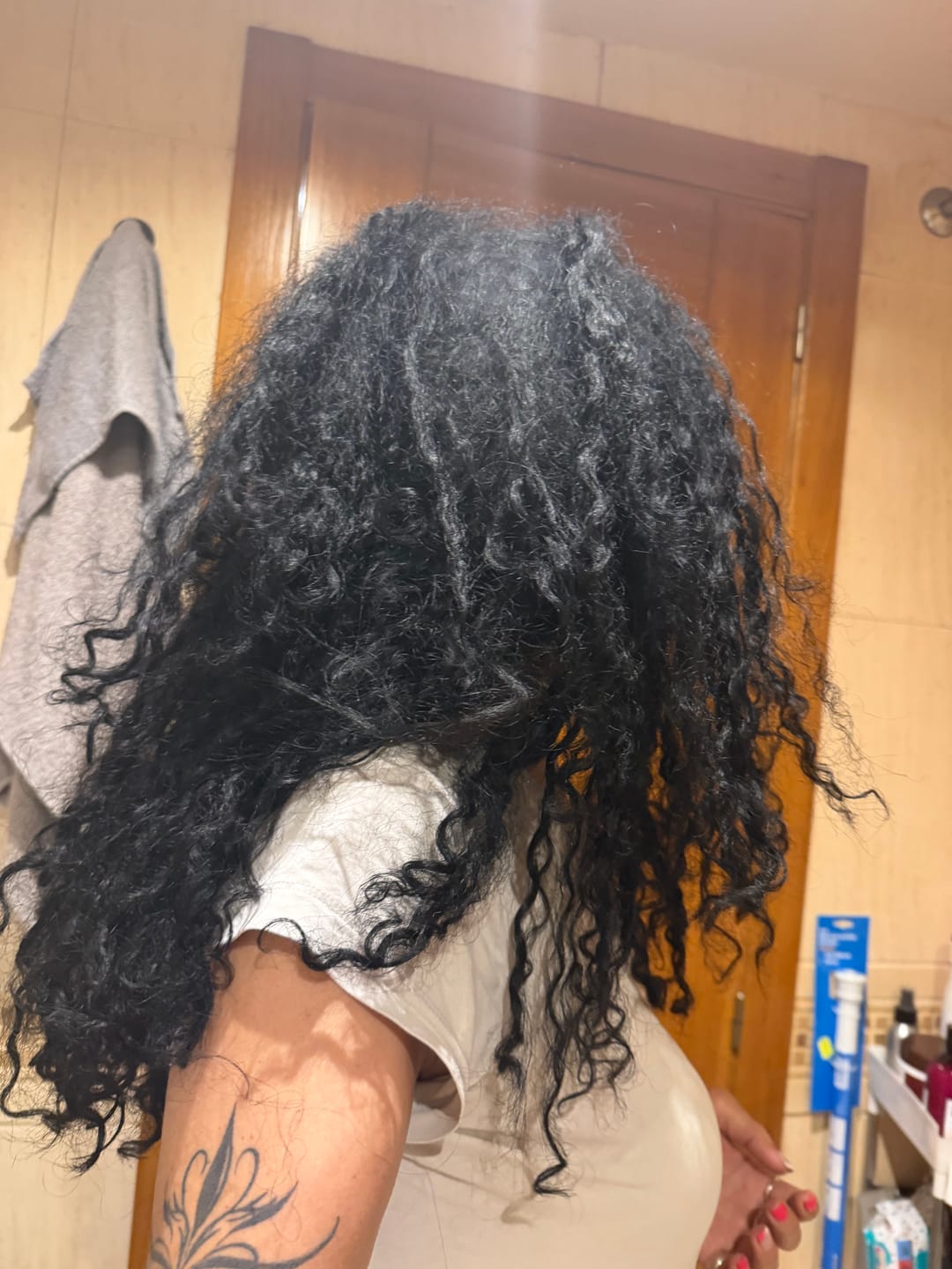 Customer photo review of Bounce Curl Define Styling Brush