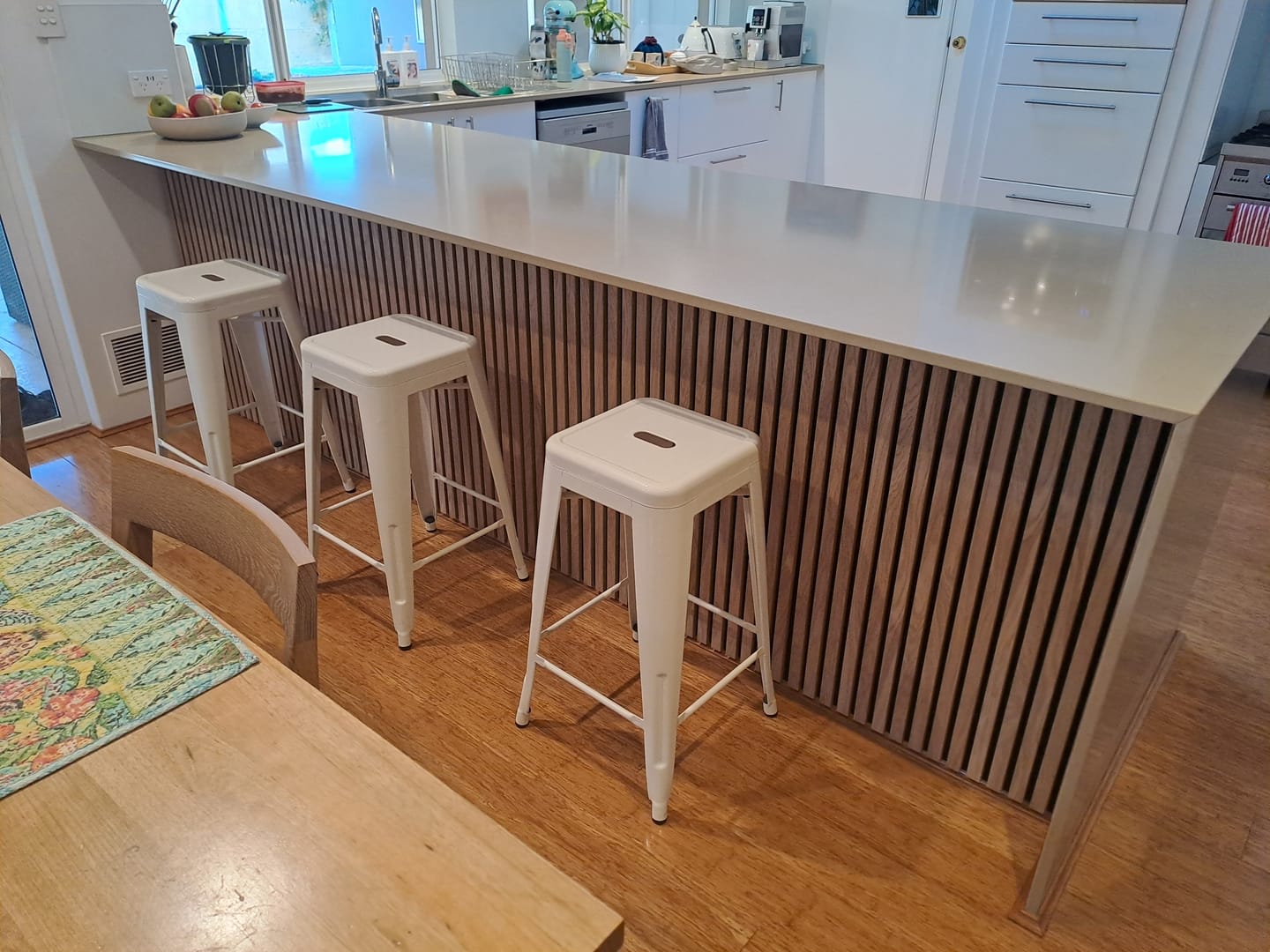 Customer photo review of Coastal Oak | Acoustic Panel 2.8M