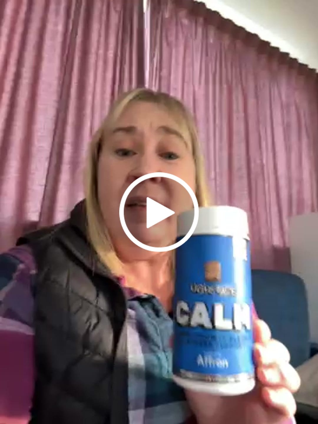 Customer video review of UGLYFACE® CALM
