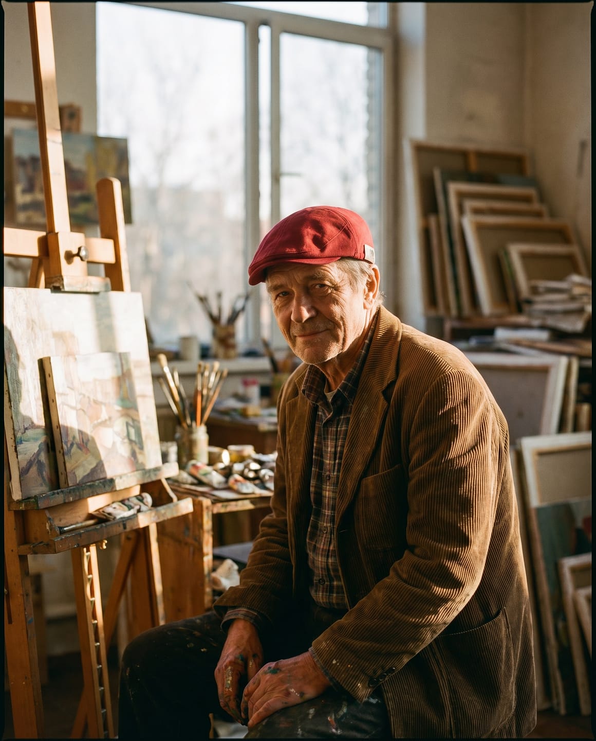 Customer photo review of Gentsaro - Classic Flat Cap