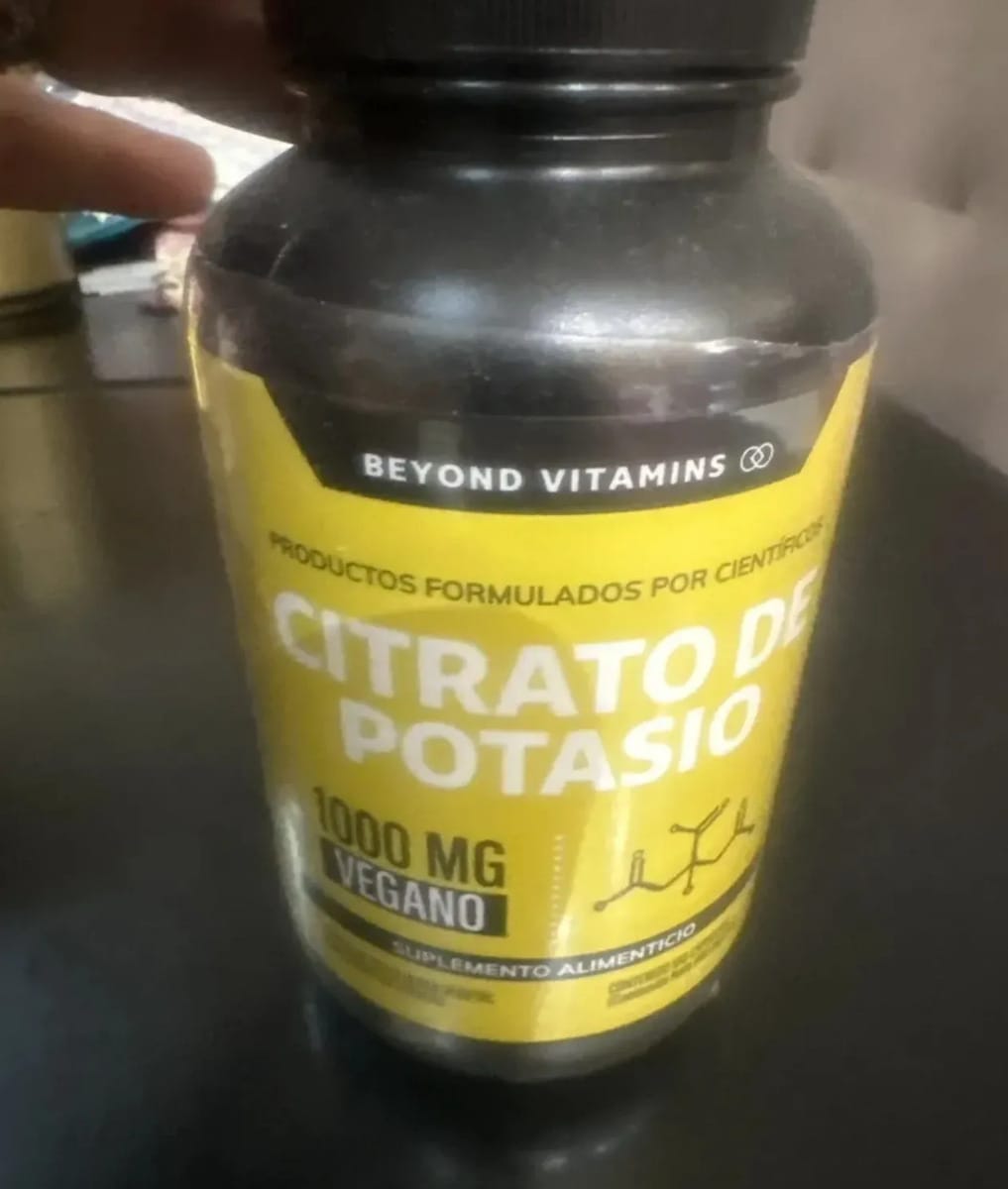 Customer photo review of Citrato de potasio 60 Caps