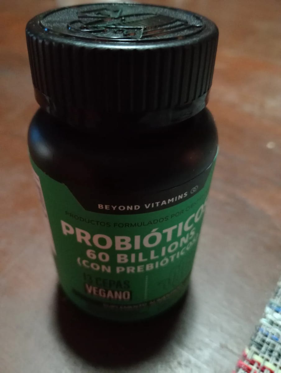 Customer photo review of Probióticos 60 billions (Con prebióticos) - 60 cápsulas