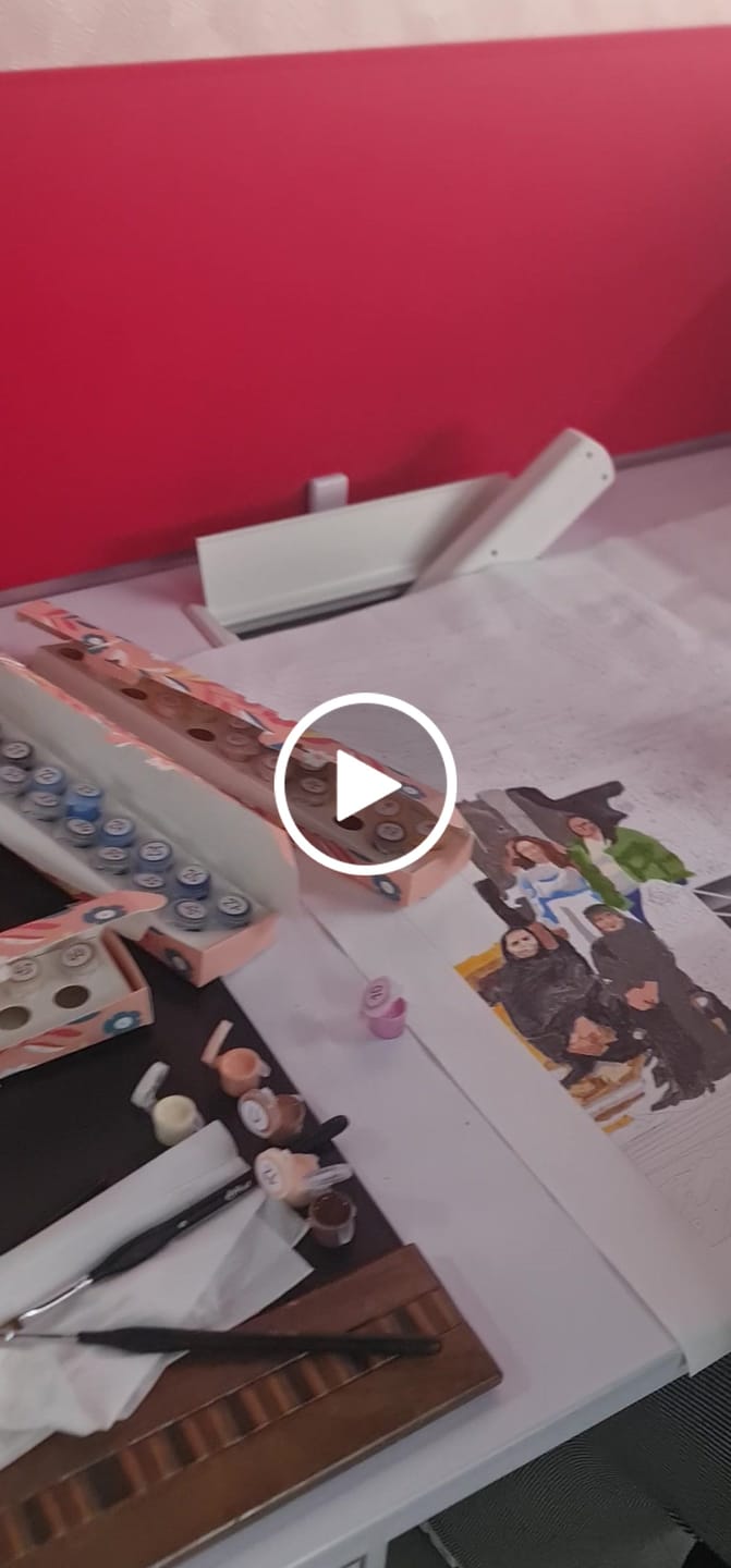 Customer video review of Customized Paint by Numbers Kit - Paint Your Own Photo