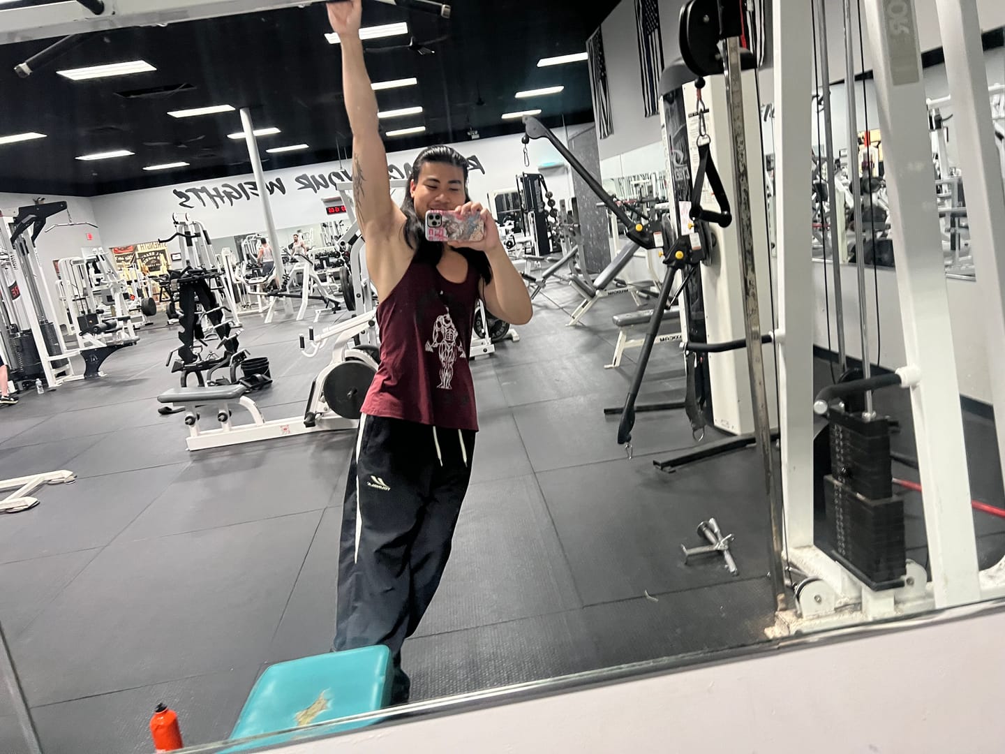 Customer photo review of 3003 - Gold's Iron Legacy Icon Stringers