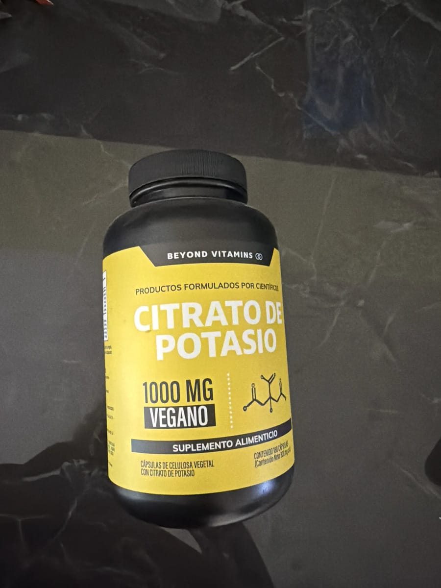 Customer photo review of Citrato de potasio 60 Caps