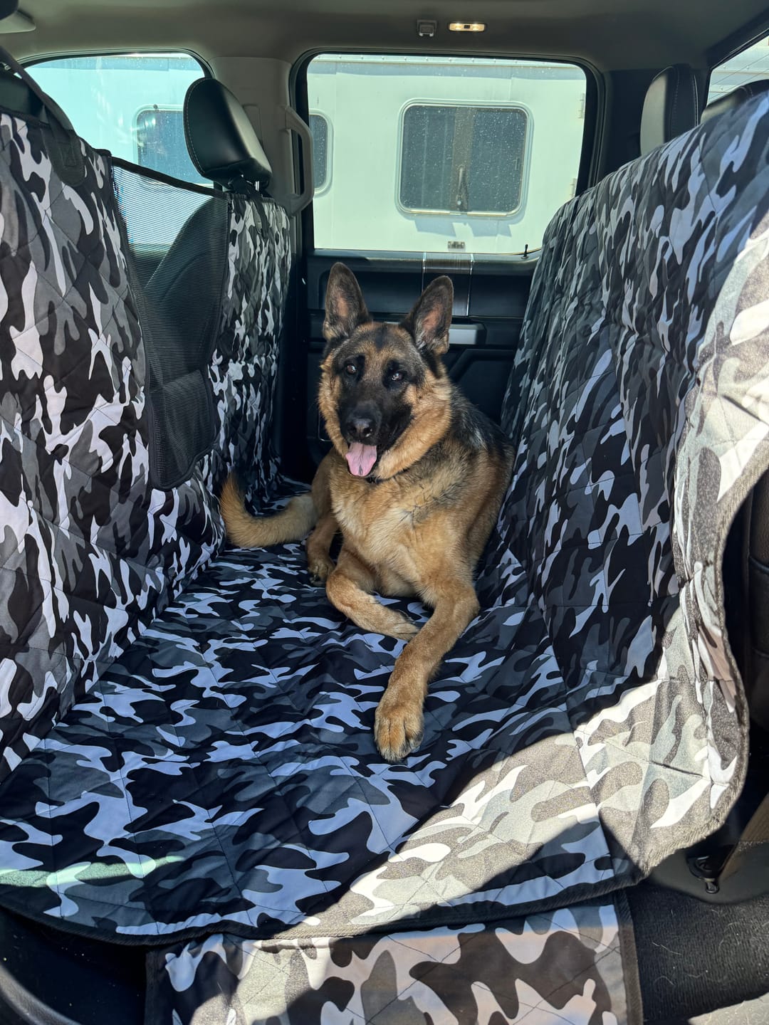 Customer photo review of Floor Hammock for Crew Cab Trucks - Passenger Side