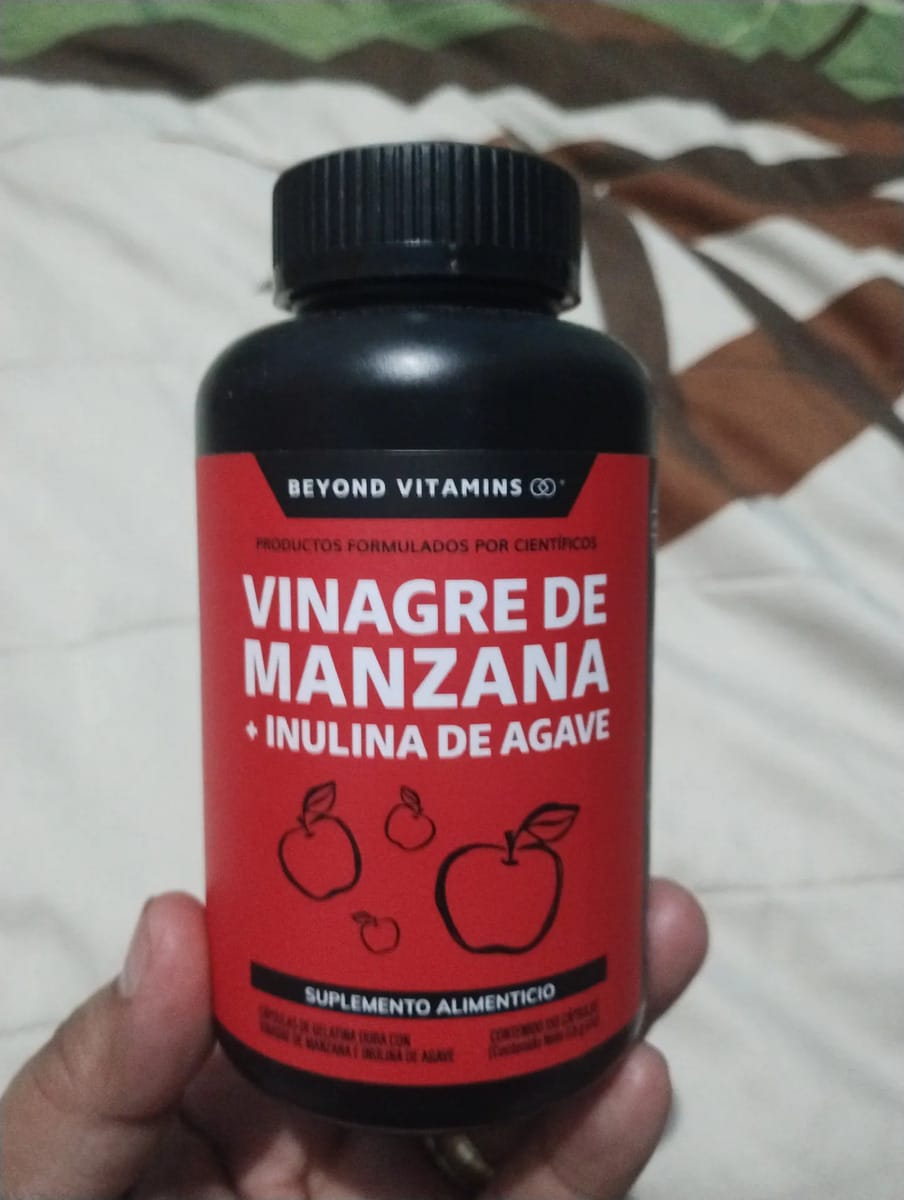 Customer photo review of Vinagre de Manzana + Inulina de Agave 150 caps