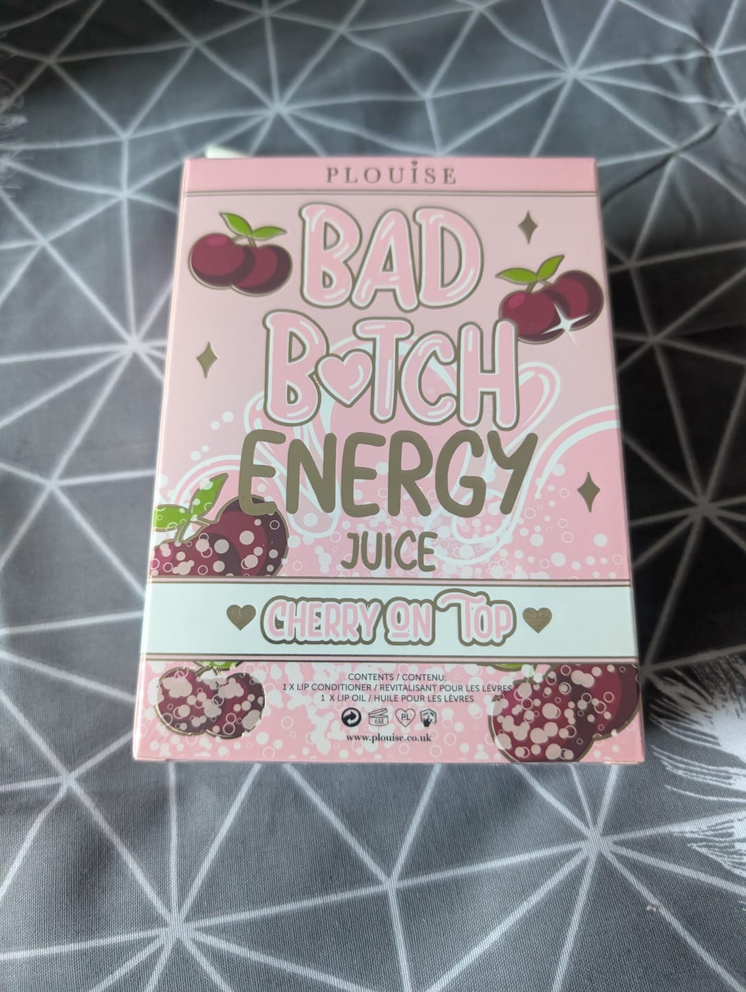 Customer photo review of Bad Bitch Energy Lip Conditioner & Oil Duo