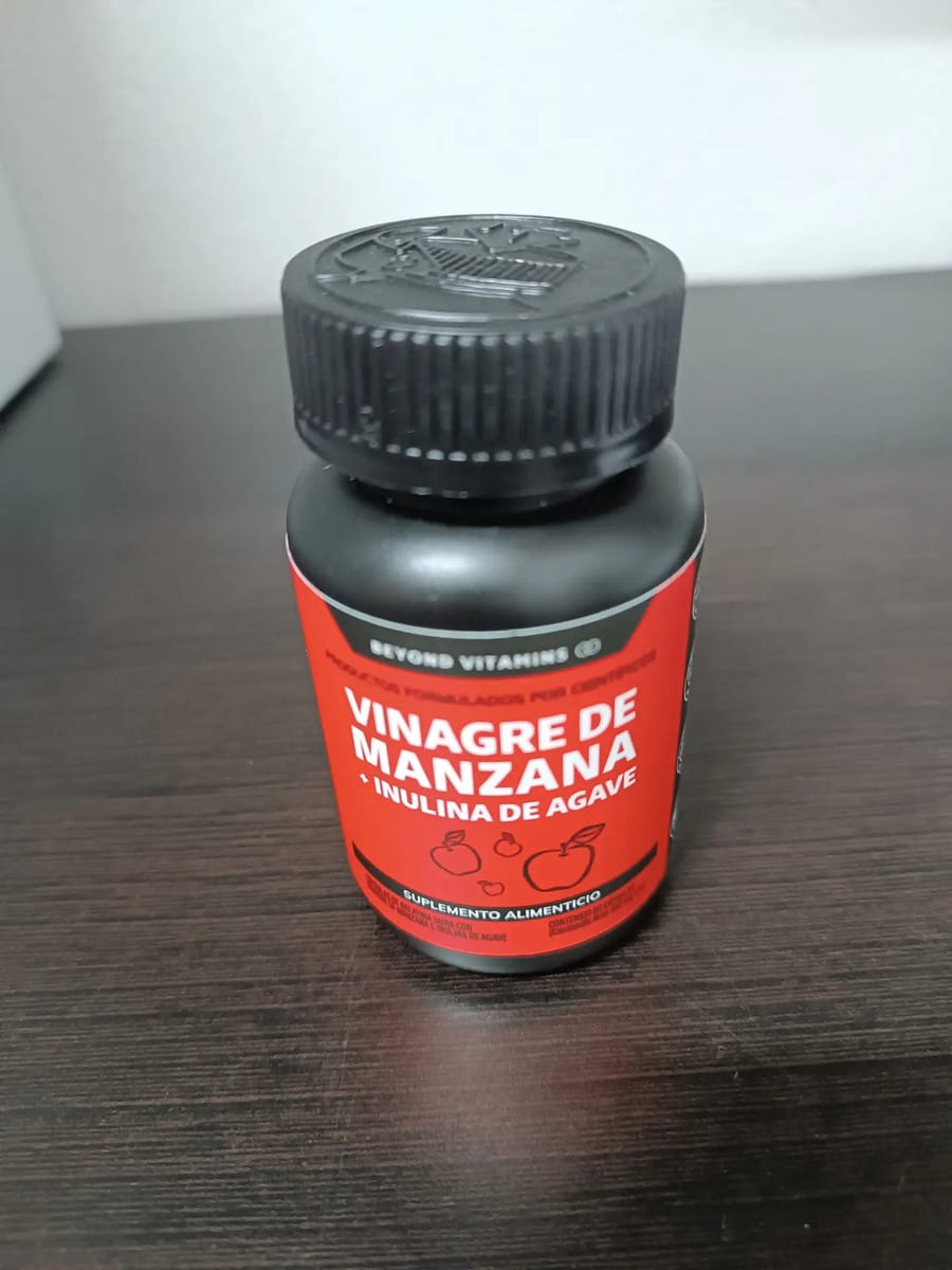 Customer photo review of Vinagre de Manzana + Inulina de Agave 150 caps