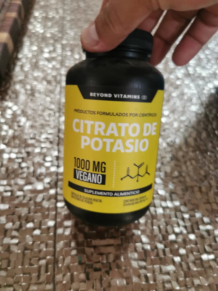 Customer photo review of Citrato de potasio 60 Caps