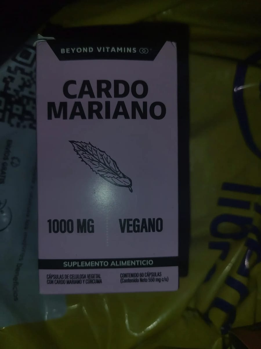 Customer photo review of Cardo Mariano - 60 cápsulas