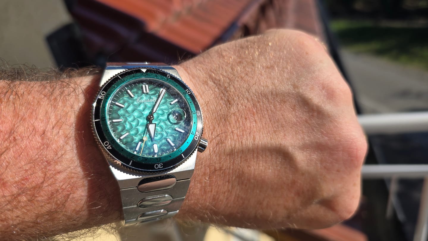 Customer photo review of Oceanic Blue