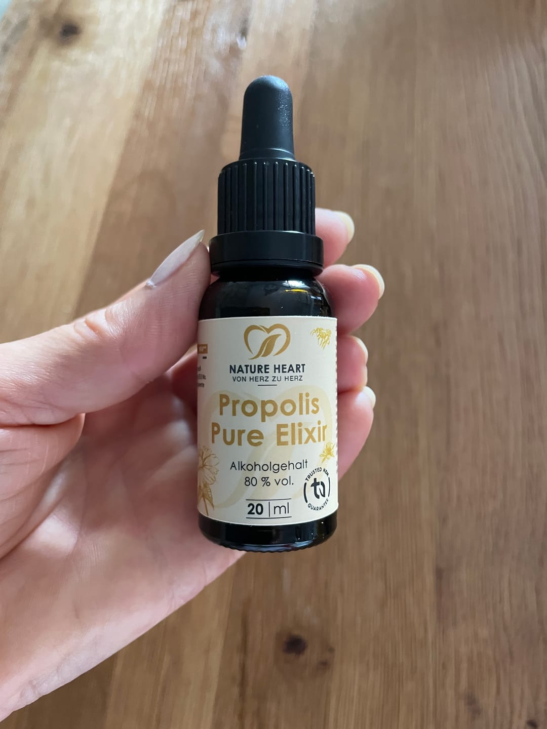 Customer photo review of Propolis Pure Elixir - Tropfen