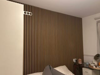 Customer photo review of Acoustic Wall Panel Sample