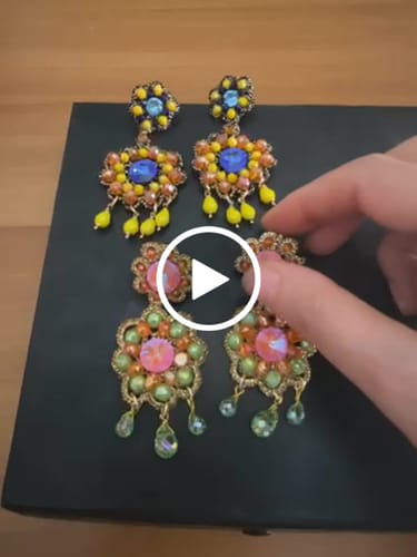 Customer video review of Orecchini Campania S