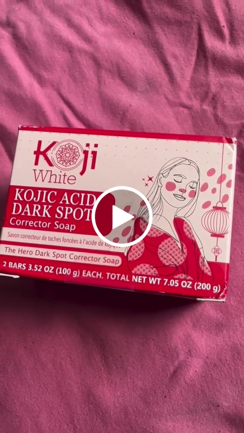 Customer video review of Dark Spot Corrector Soap 2-Bars