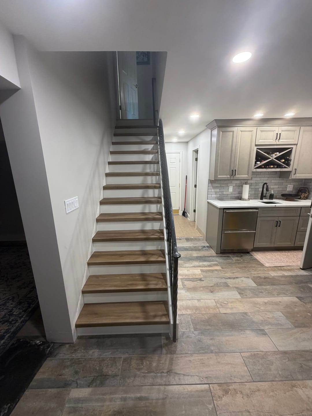 Customer photo review of Nottingham Oak Stair Tread