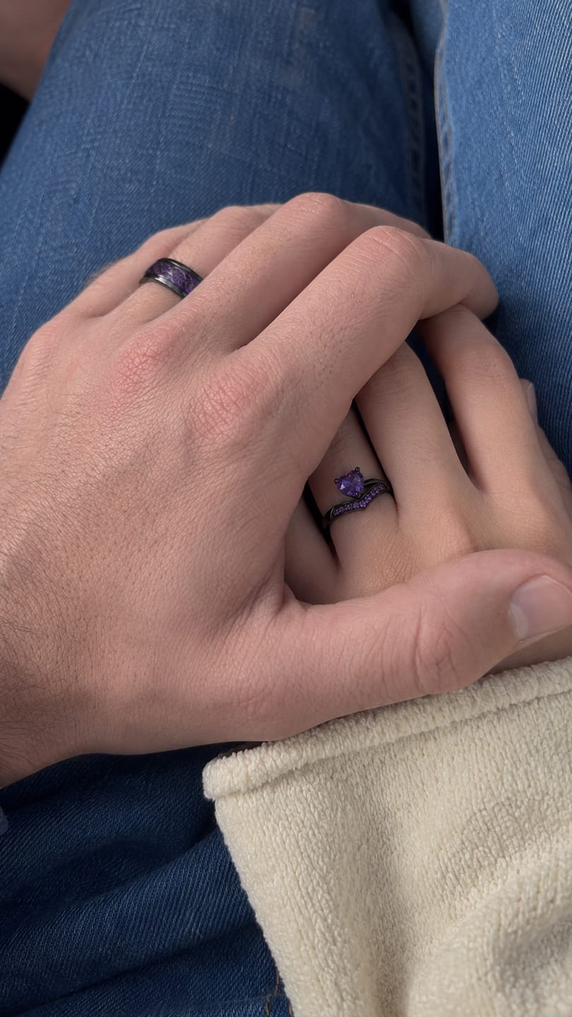 Customer photo review of Anillos de Promesa