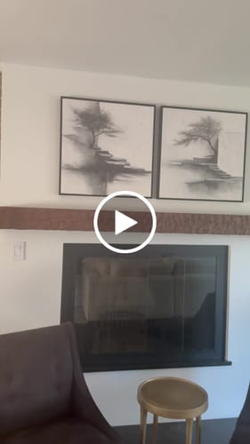 Customer review photo for Wabi-Sabi Wall Art #TX449