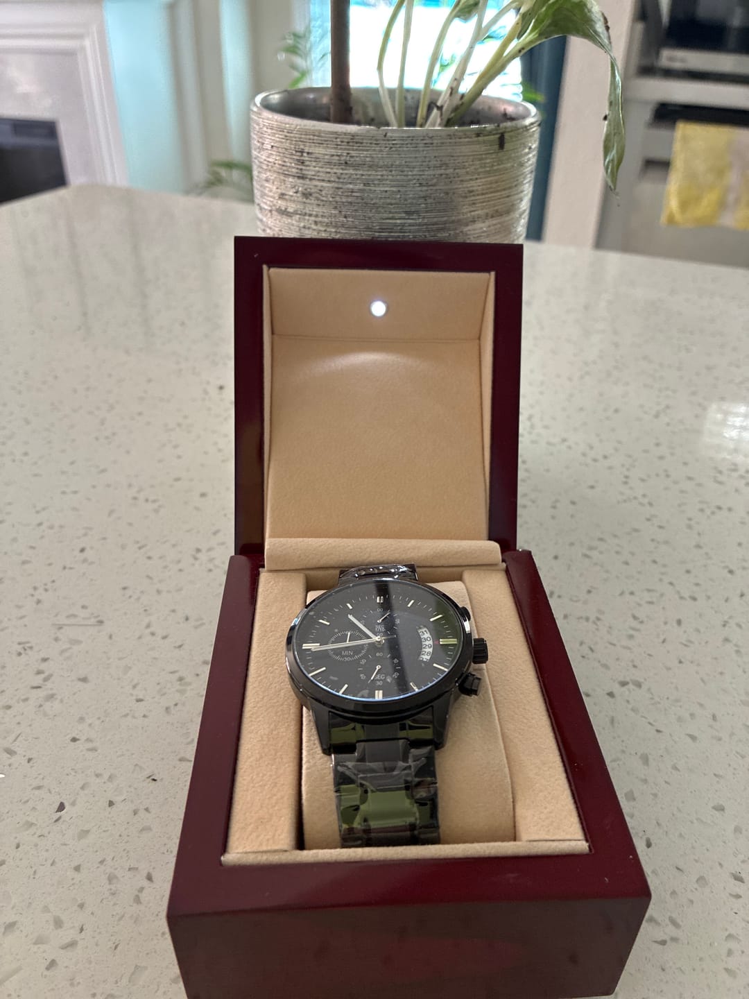 Customer photo review of To My Son - Engraved Premium Watch - SS146S