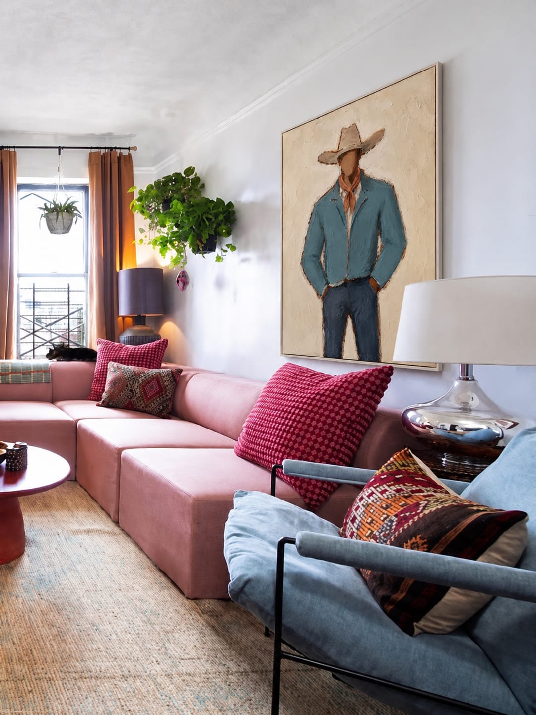 Customer photo review of Blue Mesa-Cowboy Portrait Painting