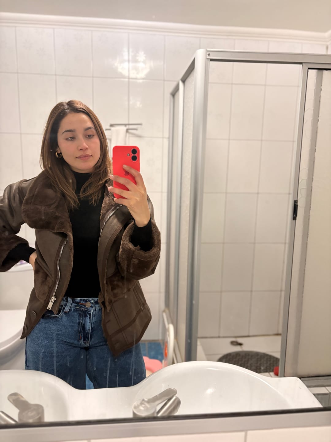 Customer photo review of CHAQUETA TITA café