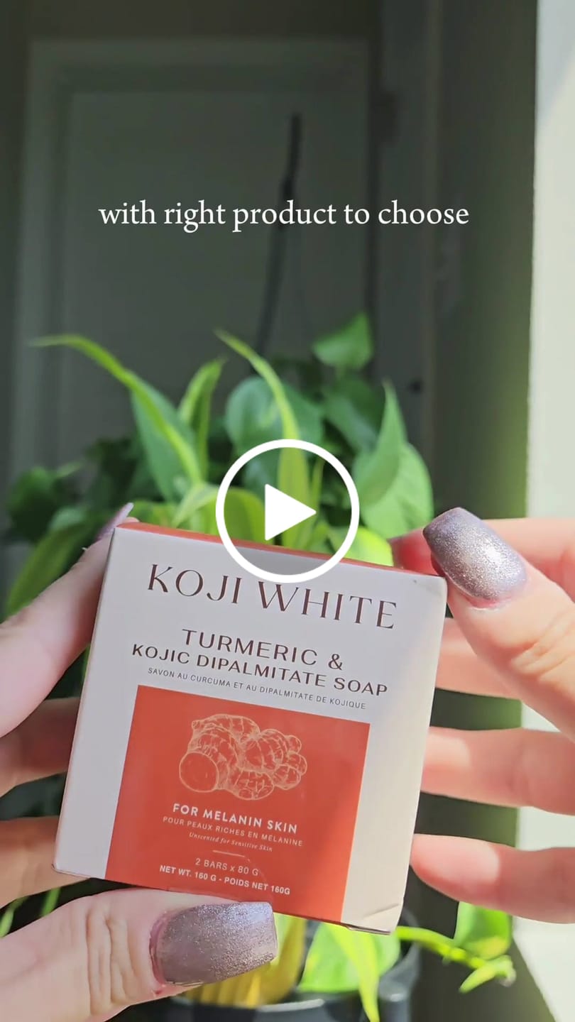 Customer video review of Turmeric & Kojic Acid Soap