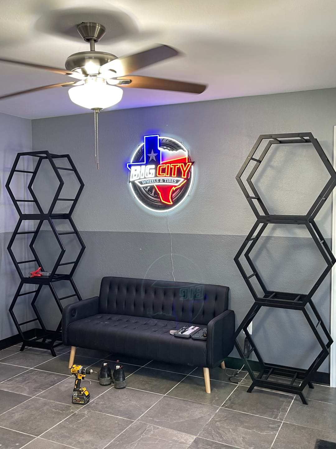 Customer photo review of BIG CITY | LED NEON SIGN