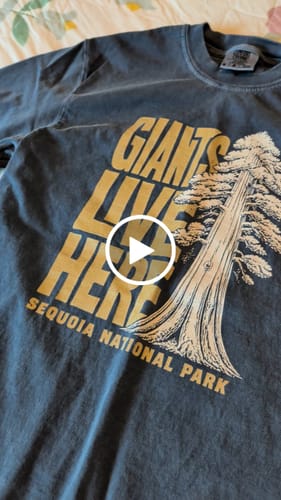 Customer video review of Sequoia Giants T-Shirt