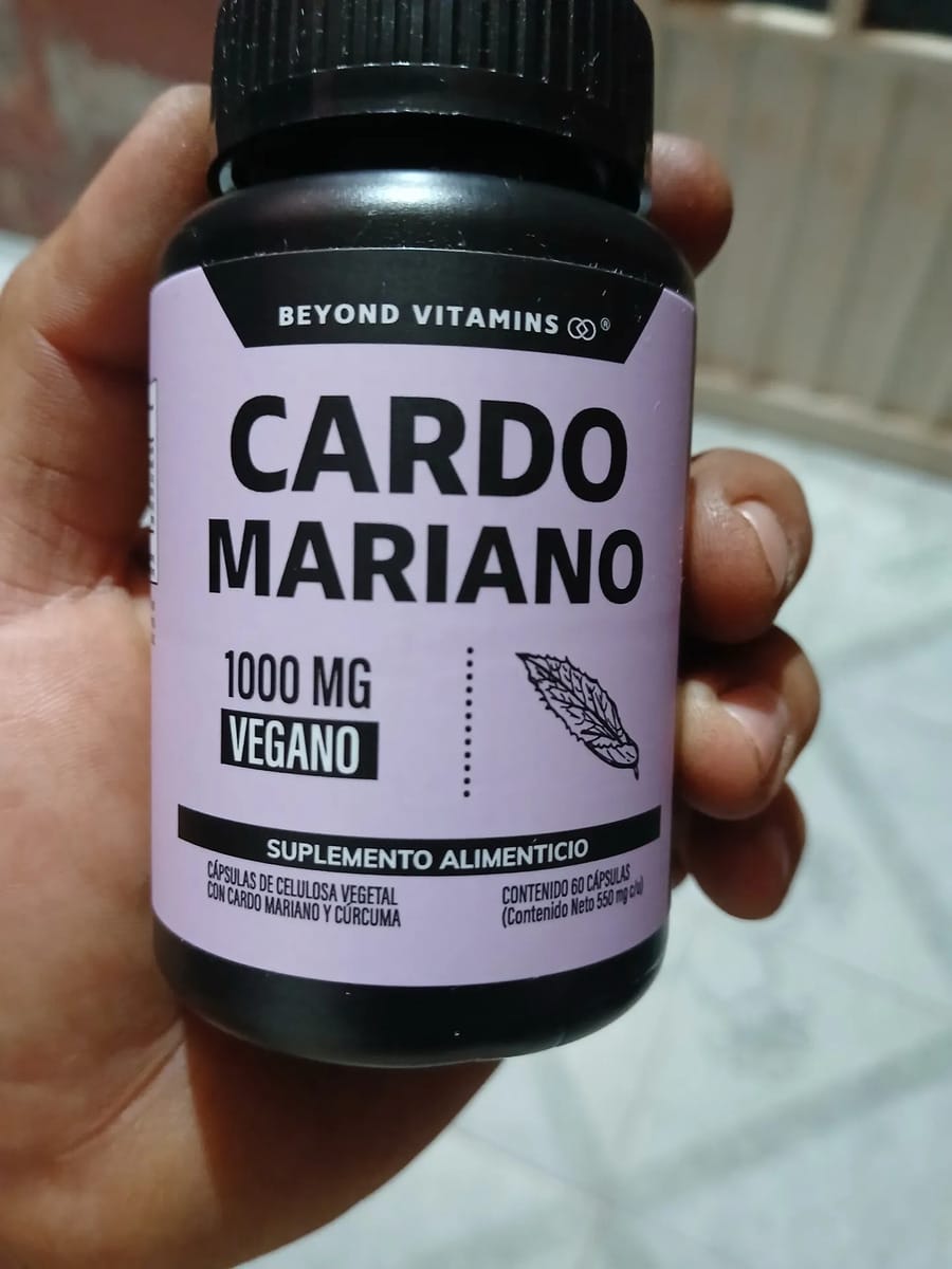 Customer photo review of Cardo Mariano - 60 cápsulas