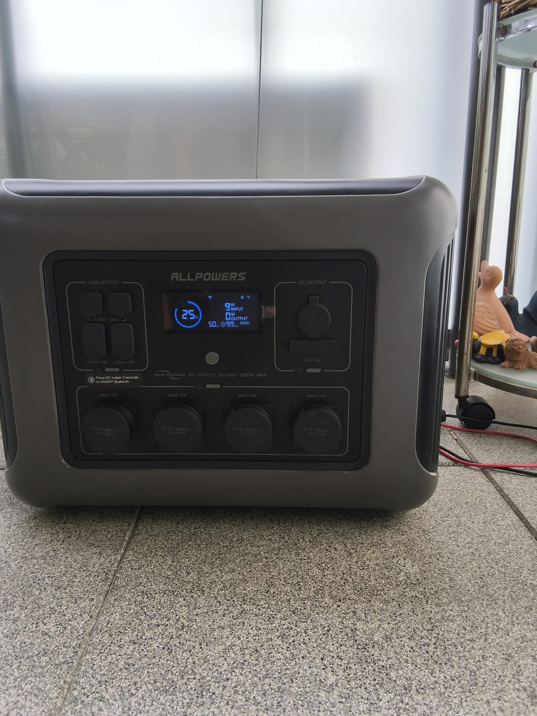 Customer photo review of ALLPOWERS R2500 Heim Notstrom Powerstation | 2500W 2016Wh