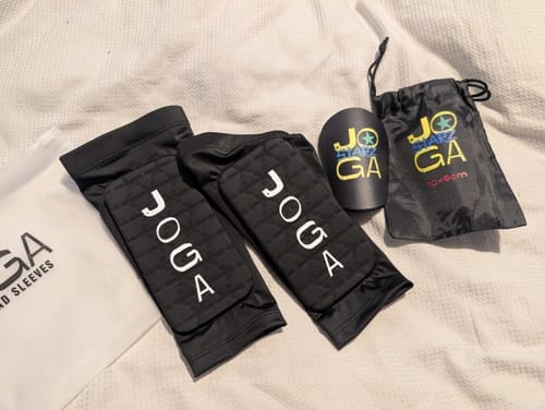 Customer photo review of Shin Pad Sleeve